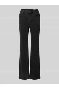 Jeansy z szeroką nogawką z mieszanki bawełny model TESSA - Vero Moda - Spodnie damskie - miniaturka - grafika 1