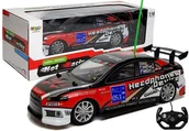 Zabawki zdalnie sterowane - LEANToys Sportowe Autko Zdalnie Sterowane R/C 27Mhz Czerwone 6704 - miniaturka - grafika 1