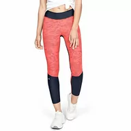 Rajstopy - Under Armour Hg Jack Ankle Crop spodnie Capri damskie, niebieski, XS - miniaturka - grafika 1