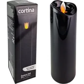 Świece - ŚWIECZKA LED WKŁAD DO ZNICZA ZNICZY RUCHOMY PŁOMIEŃ NA BATERIE ŚWIECA 17CM - miniaturka - grafika 1