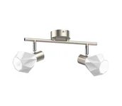 Lampy sufitowe - Prezent 27510 - Oświetlenie punktowe METIS 2xE14/40W/230V matowy chrom - miniaturka - grafika 1