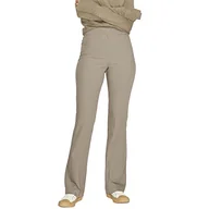 Spodnie damskie - JACK & JONES Damskie spodnie Jjxx Jxkatie Slim Flared Hw Noos Chino, beż, 31W x 30L - miniaturka - grafika 1