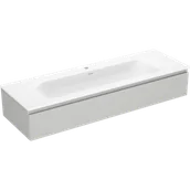 Szafki łazienkowe - Mexen Orio szafka łazienkowa 140 cm z umywalką Vela, 1 szuflada, szara mat/biała mat - 91A10-14023-1-BF62-W23M01 - miniaturka - grafika 1