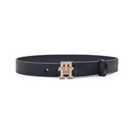 Paski - Tommy Hilfiger Skórzany pasek Monogram - miniaturka - grafika 1