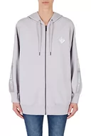 Bluzy damskie - Armani Exchange Damska bluza z kapturem, zapięcie na zamek błyskawiczny, długi rękaw, Sprzęt, XL - miniaturka - grafika 1