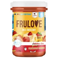 Konfitury, marmolady, powidła - ALLNUTRITION FRULOVE MUS OWOCOWY TRUSKAWKOWO BANANOWY 500G - miniaturka - grafika 1
