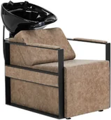 Myjki fryzjerskie - Gabbiano myjnia fryzjerska modena old brązowa - miniaturka - grafika 1