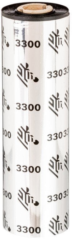 Wax/Resin Ribbon, 64mmx74m 2.52inx242ft, 3300; Standard, 12mm 0.5in core, 12/box