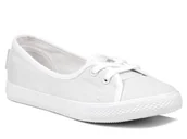 Trampki damskie - Tenisówki damskie Lee Cooper 3313L baleriny wsuwane tekstylne białe-36 - miniaturka - grafika 1