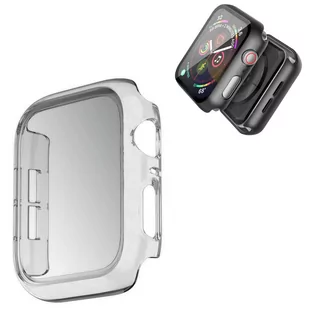 Apple Strado Etui 2w1 ze szkłem do Watch 7 45mm (Bezbarwne) DNSCWGAW745.BLACK - Akcesoria do smartwatchy - miniaturka - grafika 1