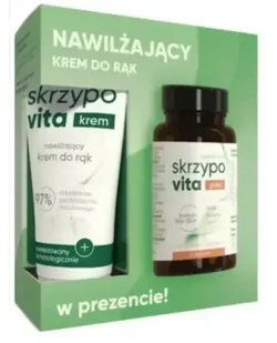 Skrzypovita Pure, 60 kapsułek + Skrzypovita Nawilżający krem do rąk, 50 ml - Zestawy kosmetyków damskich - miniaturka - grafika 1