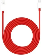 Kable USB - OnePlus Kabel ładujący / przesyłający dane, SuperVOOC USB-A - USB-C, 10A, 160W, 1.5 m, czerwony - miniaturka - grafika 1