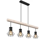 Lampy sufitowe - Globo 54017-4H3 - Żyrandol na lince PRISKA 4xE27/40W/230V - miniaturka - grafika 1