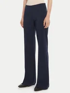 Spodnie damskie - Rinascimento Spodnie palazzo CFC0125425003 Granatowy Wide Leg - miniaturka - grafika 1