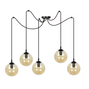 Emibig GIGI 5 BL MIODOWY 938/5 lampa wisząca 5x40W/E14 IP20 938/5 - Lampy sufitowe - miniaturka - grafika 1