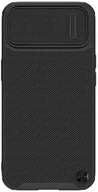 Etui i futerały do telefonów - Nillkin Textured S Magnetic Case etui iPhone 14 Plus pokrowiec MagSafe z osłoną na aparat czarny - miniaturka - grafika 1