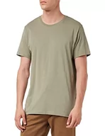 Koszulki męskie - G-STAR RAW Męski T-shirt z logo Side R T, zielony (Shamrock 336-2199), S - miniaturka - grafika 1