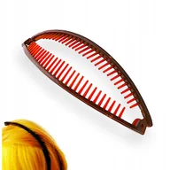 Ozdoby do włosów - Spinka do włosów Banan shogun Klamra brązowa - miniaturka - grafika 1