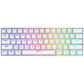 Klawiatury - Savio Whiteout X2 Outemu Red Hot Swap Biały - miniaturka - grafika 1