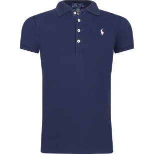 POLO RALPH LAUREN Polo Regular Fit - Koszulki dla dziewczynek - miniaturka - grafika 1