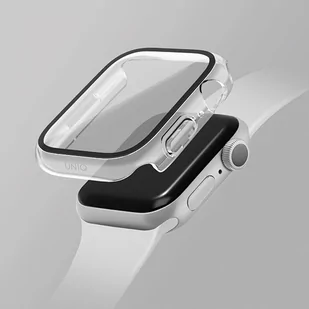 UNIQ etui Nautic Apple Watch Series 7/8 41mm przezroczysty/dove clear - Akcesoria do zegarków - miniaturka - grafika 3