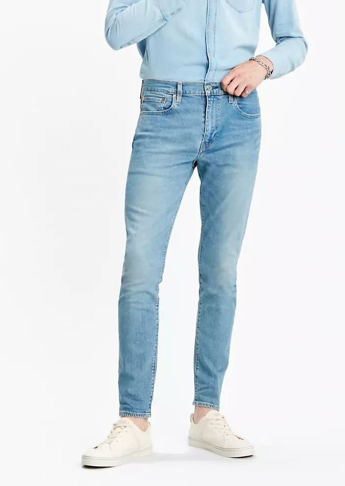 jeansy męskie levis 28833 0588 - 512 slim taper pelican rust