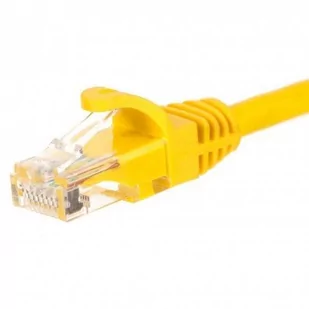 Patchcord RJ45 kat. 5e Utp, 0,25m żółty - Patchcordy - miniaturka - grafika 2