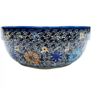 Ceramiczna miska 23 cm Ceramika Bolesławiec - Miski i półmiski - miniaturka - grafika 1