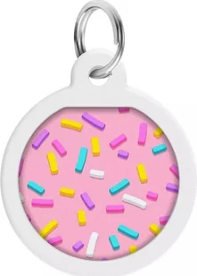 Collar WAUDOG Smart Adresówka Dla Psa Koło Marshmallow 25mm - Odblaski i adresówki - miniaturka - grafika 1