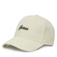 Czapki damskie - Czapka z daszkiem Guess V5BZ10 WF760 Écru - miniaturka - grafika 1