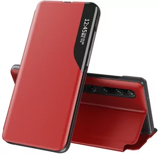 Eco Leather View Case Xiaomi MI 10T / MI 10T Pro red - Etui i futerały do telefonów - miniaturka - grafika 1