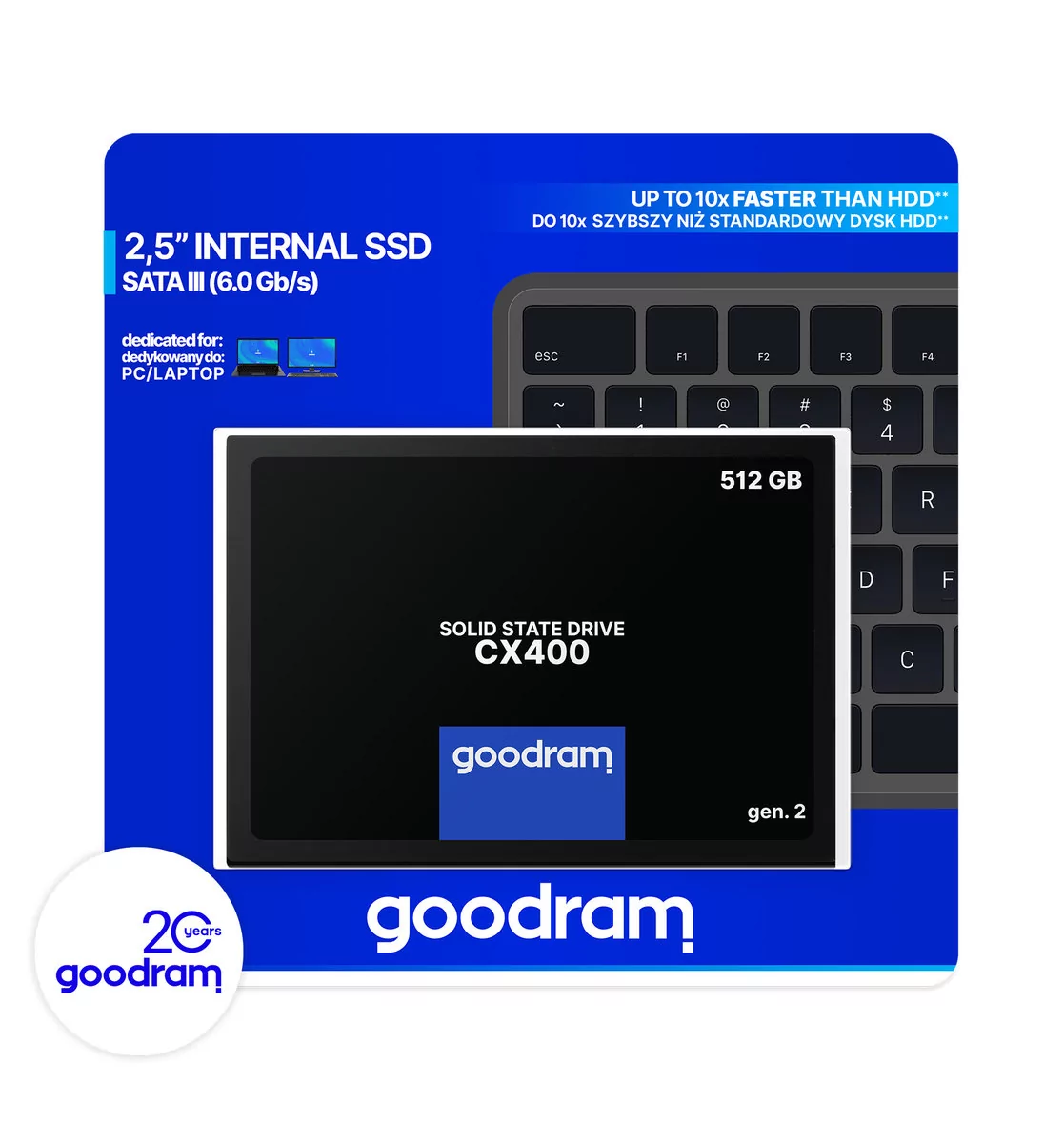 GoodRam CX400 512GB (SSDPR-CX400-512-G2)