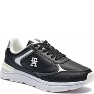 Moda i Uroda OUTLET - Tommy Hilfiger Skórzane sneakersy - miniaturka - grafika 1