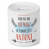 Skarbonki - Skarbonka dla Antoniego na Urodziny na Prezent z Nadrukiem ze Zdjęciem - miniaturka - grafika 1