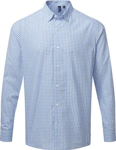 Koszula męska z długim rękawem Premier Workwear Maxton Check - Koszule męskie - miniaturka - grafika 1