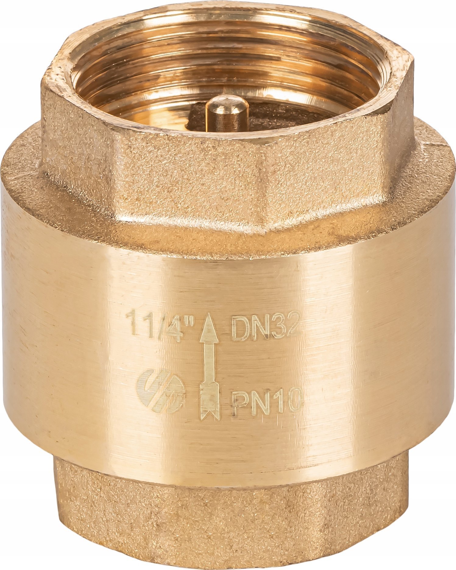 Zawór zwrotny STOP z zamknięciem metalowym GW/GW 1 1/4GW x 1 1/2GW