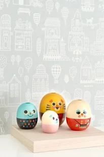 Tapeta dla dzieci Szara Miasteczko - Tapety - miniaturka - grafika 1