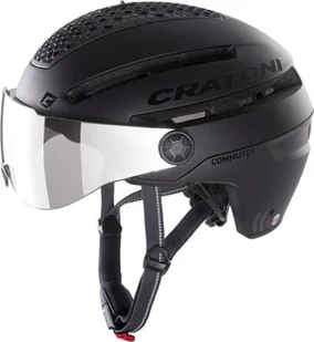 Kask rowerowy Cratoni Commuter (Pedelec) czarny matowy, rozmiar M/L (58-61cm) - Kaski rowerowe - miniaturka - grafika 1