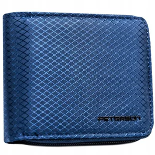 Portfel męski elegancki mały slim wallet Peterson na suwak na karty RFID - Portfele Portfel męski elegancki mały slim wallet Peterson na suwak na karty RFID - Portfele - miniaturka - grafika 1
