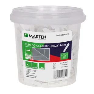 Kliny duże do glazury 500 szt - Narzędzia glazurnicze Kliny duże do glazury 500 szt - Narzędzia glazurnicze - miniaturka - grafika 1