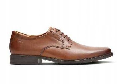 CLARKS PÓŁBUTY SKÓRZANE SZNUROWANE MĘSKIE 40 16cA