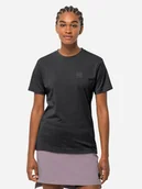 Koszulki i topy damskie - Koszulka damska długa Jack Wolfskin Bike Commute T W 1809031-6350 XS Czarna (4064993702873). T-shirty damskie - miniaturka - grafika 1