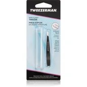 Pozostałe akcesoria do makijażu - Tweezerman Mini Slant Tweezer Classic Stainless - miniaturka - grafika 1