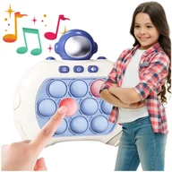 Zabawki interaktywne dla dzieci - GRA POP IT POPIT ELEKTRYCZNA GRA ANTYSTRESOWA ZRĘCZNOŚCIOWA ASTRONAUTA - miniaturka - grafika 1