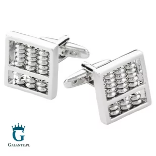 Galante Spinki do mankietów dla matematyka -Liczydło X2 AJ042 AJ042/317 - Spinki do mankietów i krawatów - miniaturka - grafika 1