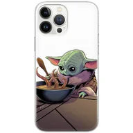 Etui i futerały do telefonów - Etui Star Wars dedykowane do Iphone 13 MINI, wzór: Baby Yoda 027 Etui całkowicie zadrukowane, oryginalne i oficjalnie licencjonowane - miniaturka - grafika 1
