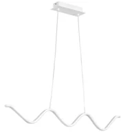 Lampy sufitowe - Wisząca lamp nad stół fala ZIGZAG ST-MD240602 WHITE LED 13W 3000K biała - miniaturka - grafika 1