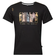 Koszulki sportowe męskie - Koszulka męska Chillaz Time to Chill Rozmiar: XL / Kolor: czarny - miniaturka - grafika 1