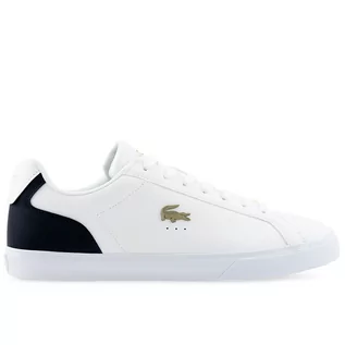 Buty sportowe męskie - Buty Lacoste Lerond Pro 123 3 CMA 745CMA0052-042 - biało-czarne - grafika 1