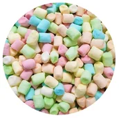 Dodatki do ciast w proszku - Posypka Pianki Mini Marshmallows 6 Kolorów - 40G - miniaturka - grafika 1